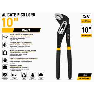 ALICATE PICO LORO 10" BLIM