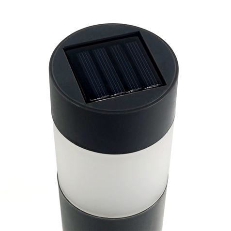 PACK 4 BALIZAS SOLARES TUBULARES DE JARDIN 6000K - 09702-2 PACK 4 BALIZAS SOLARES TUBULARES DE JARDIN 6000K - 09702-2