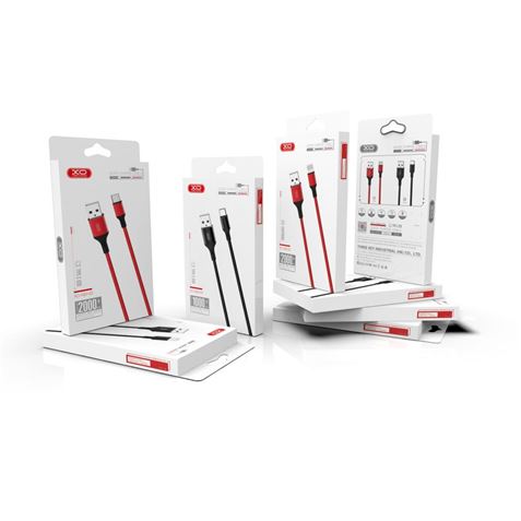 CABLE NB143 CORDON USB - TIPO C | 2.4A | 1 MTR | ROJO XO - XONB143