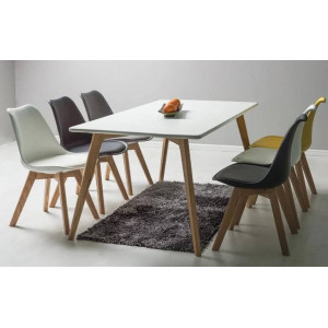 MESA DESIGN D900 120X80CM BLANCA MUVIP