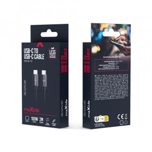 CABLE TRENZADO TIPO C A TIPO C 100W...