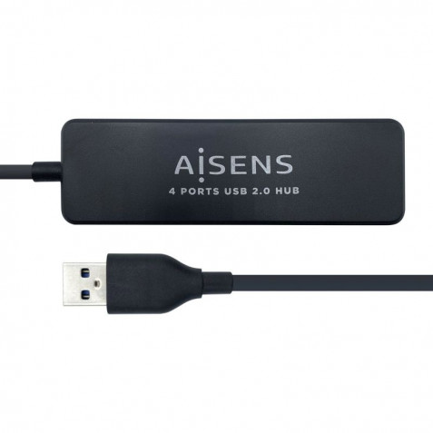 HUB USB 2.0 4 PUERTOS AISENS A104-0402