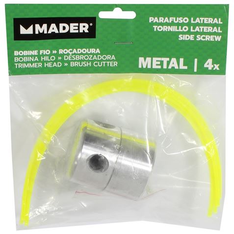 CABEZAL ALUMINIO DESBROZADORA 4X3 MM MADER - 69294-5