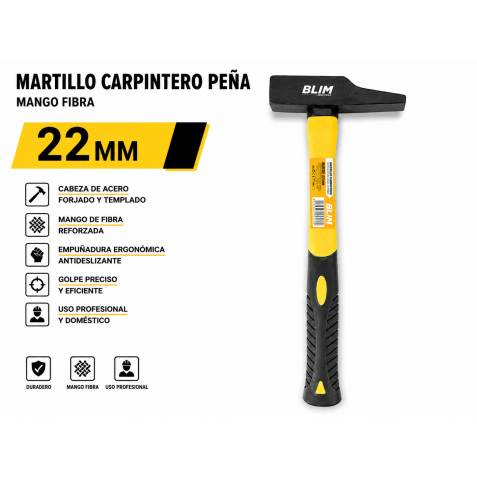 MARTILLO CARPINTERO PEÑA 22MM MANGO...