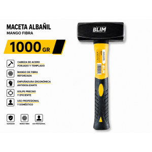 MACETA ALBAÑIL 1000GR MANGO FIBRA BLIM