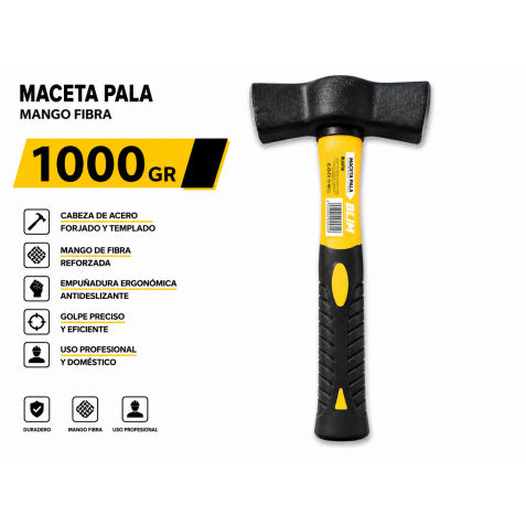 MACETA PALA 1000GR MANGO FIBRA BLIM
