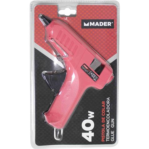 PISTOLA DE SILICONA ELECTRICA 40W MADER - 63287-1