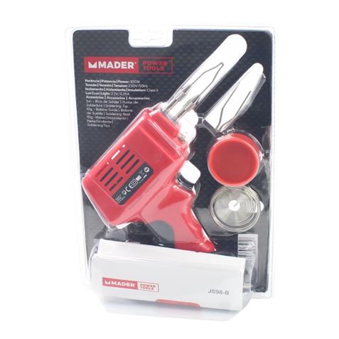 PISTOLA DE SOLDADOR 100W MADER - 96030-2 PISTOLA DE SOLDADOR 100W MADER - 96030-2