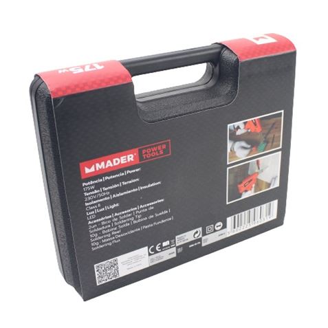 PISTOLA DE SOLDADOR 175 W MADER - 96031-3 PISTOLA DE SOLDADOR 175 W MADER - 96031-3