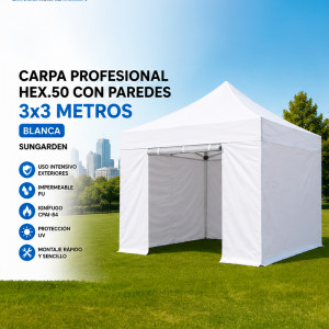 CARPA PROFESIONAL HEX.50 CON PAREDES...