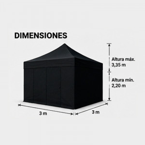 CARPA PROFESIONAL HEX.50 CON PAREDES...