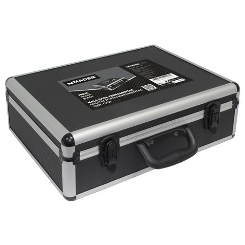 MALETIN HERRAMIENTAS ALUMINIO NEGRO MADER - 42008-3 MALETIN HERRAMIENTAS ALUMINIO NEGRO MADER - 42008-3