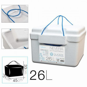 NEVERA DE POLIESTIRENO 26 LITROS CON...