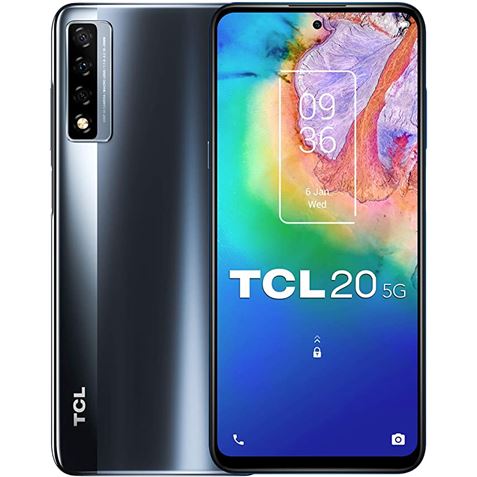 SMARTPHONE TCL 20R 5G 6.52" | 4GB | 64GB | 13/8MPX | T767H GRIS - TCLT767HGREY
