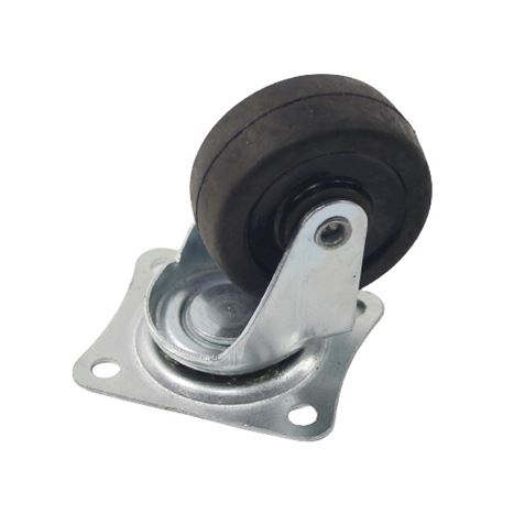 RUEDA GOMA GIRATORIA 50MM, 35KG SAURIUM - 48778-3