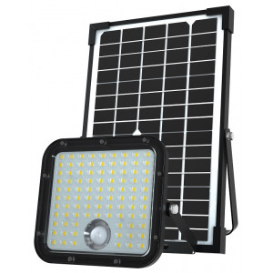 FOCO LED SOLAR 30W 4800LM CON SENSOR...
