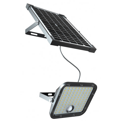 FOCO LED SOLAR 30W 4800LM CON SENSOR...