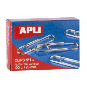CAJA DE 100 UNIDADES DE CLIPS...
