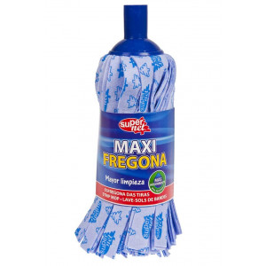 FREGONA AZUL ESTAMPADA SUPERNET