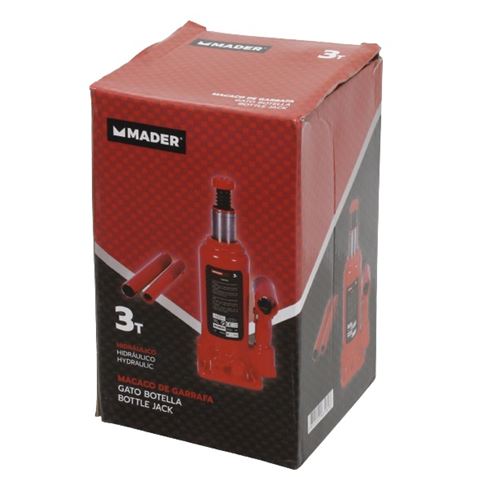 GATO BOTELLA 3 TONELADAS MADER - 63582-1