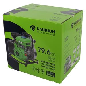 MOTOBOMBA GASOLINA 2.4 HP 1" SAURIUM - 48436-3