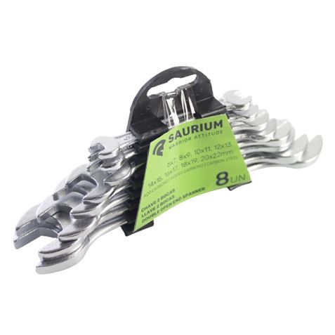 JUEGO LLAVES FIJAS 8PCS SAURIUM - 47215-1