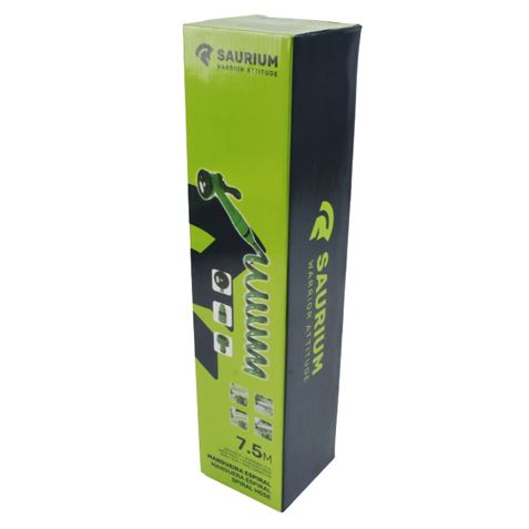 MANGUERA JARDIN ESPIRAL 7,5 Mtrs. SAURIUM - 48516-1