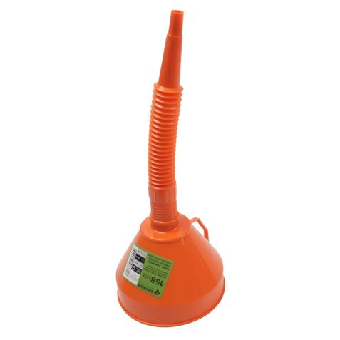 EMBUDO PLASTICO FLEXIBLE, 158mm. SAURIUM - 48771-1