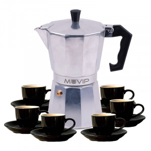 CAFETERA 6 TAZAS INDUCCIÓN MUVIP