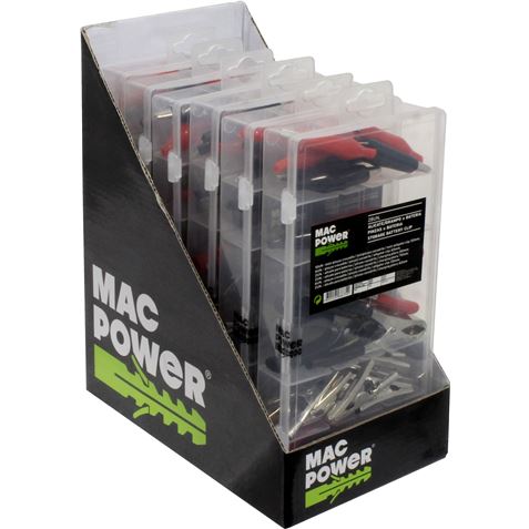 JUEGO 28 PCS PINZAS PARA BATERIAS MAC POWER - 66675-1