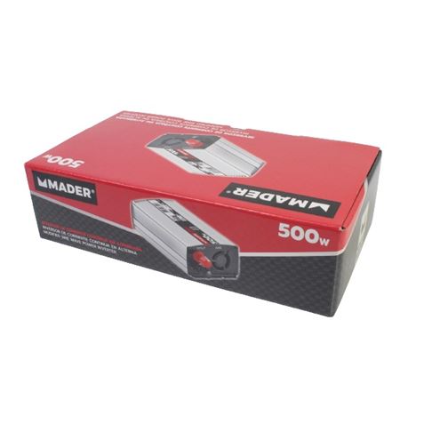 INVERSOR DE CORRIENTE 500W. 12V. MADER - 63553-3