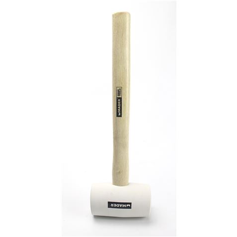 MAZO DE GOMA BLANCA 340GR MADER - 61060-3