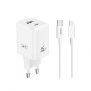 CARGADOR USB+USB-C 45W CON CABLE...