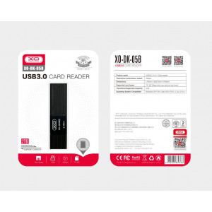 LECTOR DE TARJETAS 2 EN 1 USB 3.0 XO