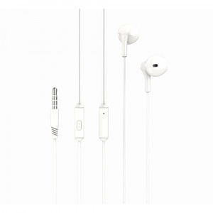 AURICULAR + MICROFONO EP39 MUSIC BLANCO