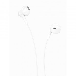 AURICULAR + MICROFONO EP39 MUSIC BLANCO