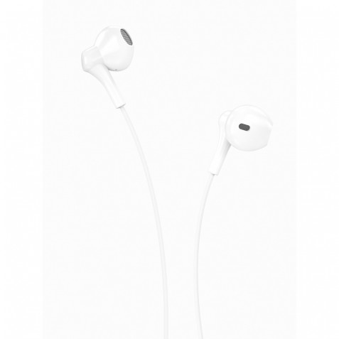 AURICULAR + MICROFONO EP39 MUSIC BLANCO