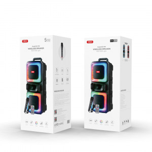 ALTAVOZ KARAOKE RGB 20W CON MICROFONO...