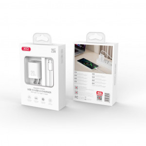 CARGADOR USB 20W 1X USB-A Y 1X USB-C...