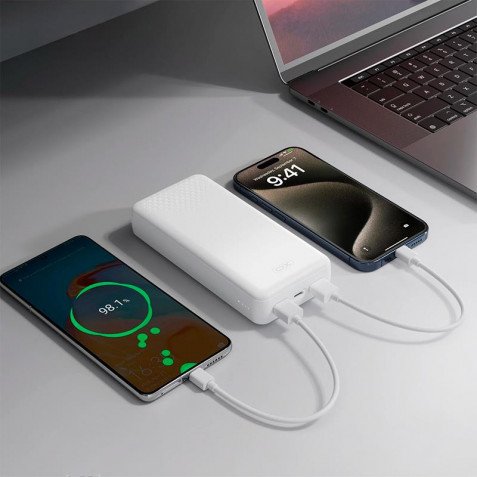 POWERBANK 20000MAH PB313 BLANCOXO