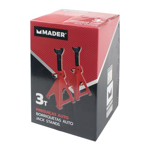 JUEGO DE CABALLETES 3 TONELADAS MADER - 36636-4