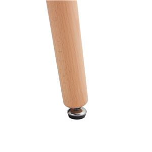 MESA MADERA BLANCA / MADERA 74X120X80CM THINIA HOME - 80125-3