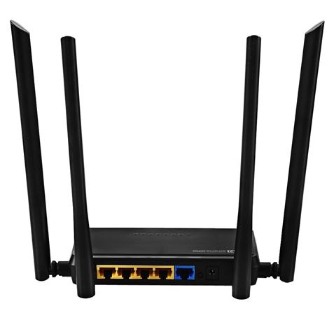 ROUTER WIFI 300MBPS LANX4 ANTENASX4 RT-300-N4D TALIUS - TAL-RT-300-N4D-1