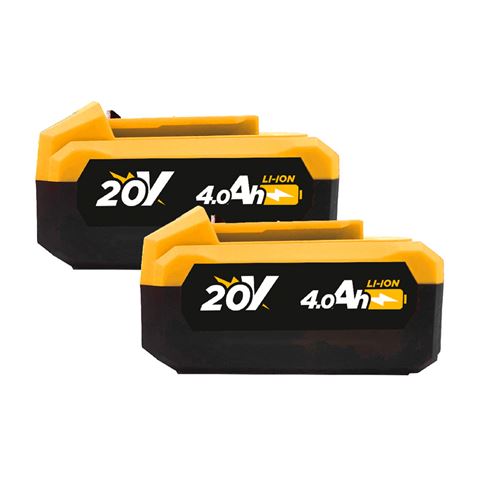 PACK 20V TALADRO + LLAVE IMPACTO + RADIAL S/CARBONES | 2 BATERIAS 4AH BLIM - BL0113_05