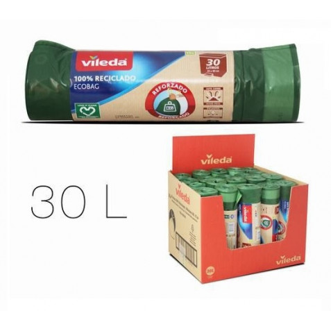 PACK 15 BOLSAS BASURA REFORZADA 30...