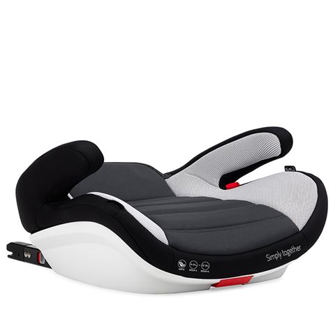 SILLA COCHE DE 15 A 36KG GRUPO 2/3 CON ISOFIX Y CINTURON GRIS QUICK FIX MOM - FOSA00004-4