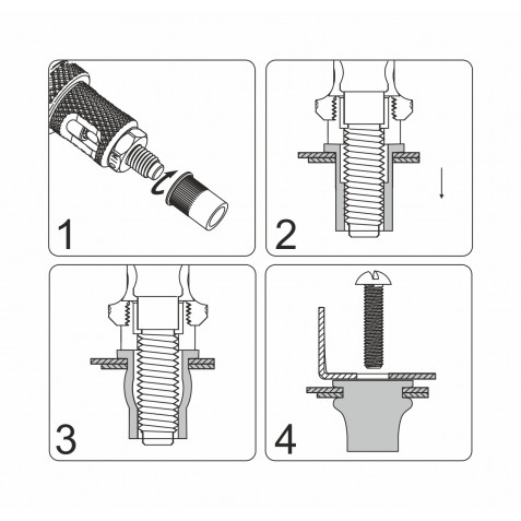 REMACHADORA TUERCAS 360 MM 7PCS MADER