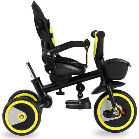 TRICICLO MULTIFUNCION 5 EN 1 YELLOW INVIDIA MOMI - ROTR00003-5