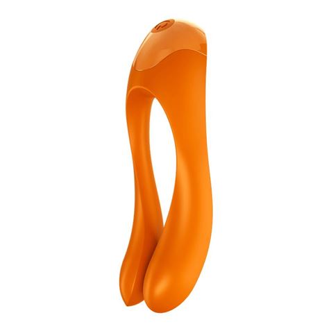 SATYSFIER VIBRADOR CANDY CANE NARANJA - 4061504004143-1