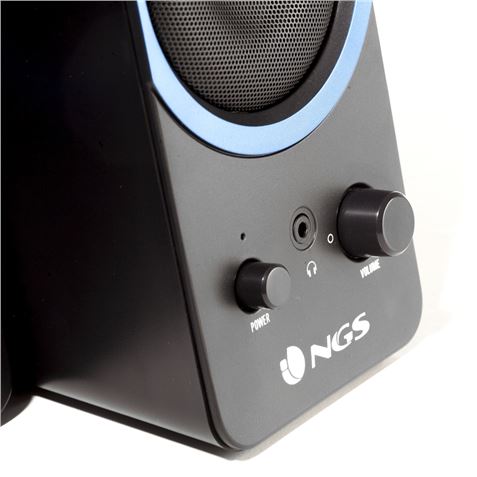 ALTAVOCES 2.0 USB NGS GSX-200 20W NEGRO/AZUL - GSX-200-1